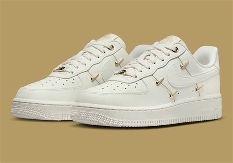 nike air force 1 mini swoosh gold|nike air force 1 suede.